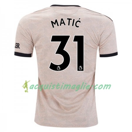 Divisa di Calcio Manchester United Nemanja Matic 31 Trasferta 2019/2020 